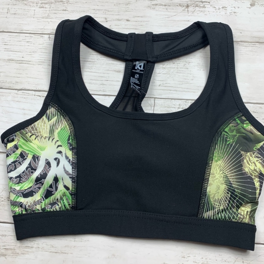 KI Pro Performance - Mesh + Jungle Print Sports Bra - Size: Small